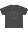 T-shirt Vitruvian Discgolfer