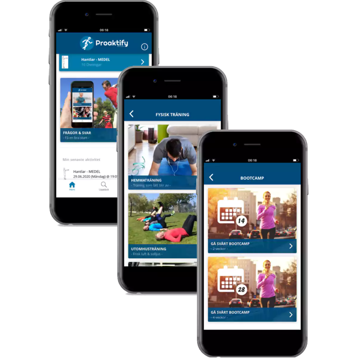 Träningsapp Proaktify