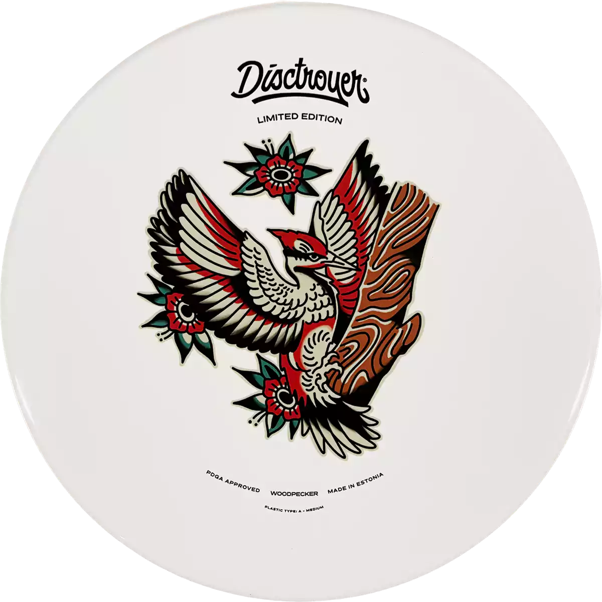 Woodpecker/Rähn Tattoo print